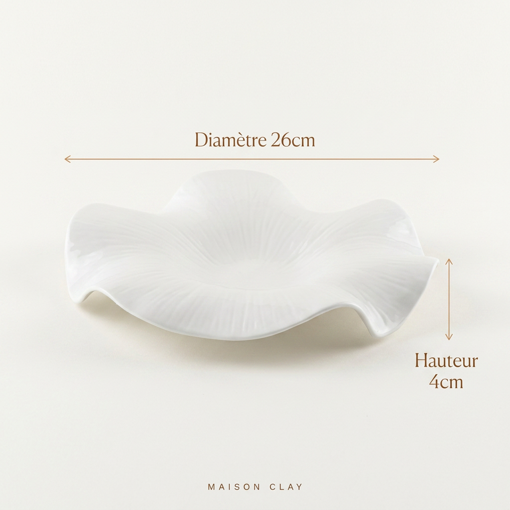 Assiette Garance - Moment éphémère