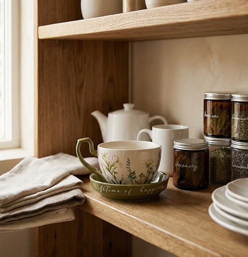Tasse Iris - moment chaleureux