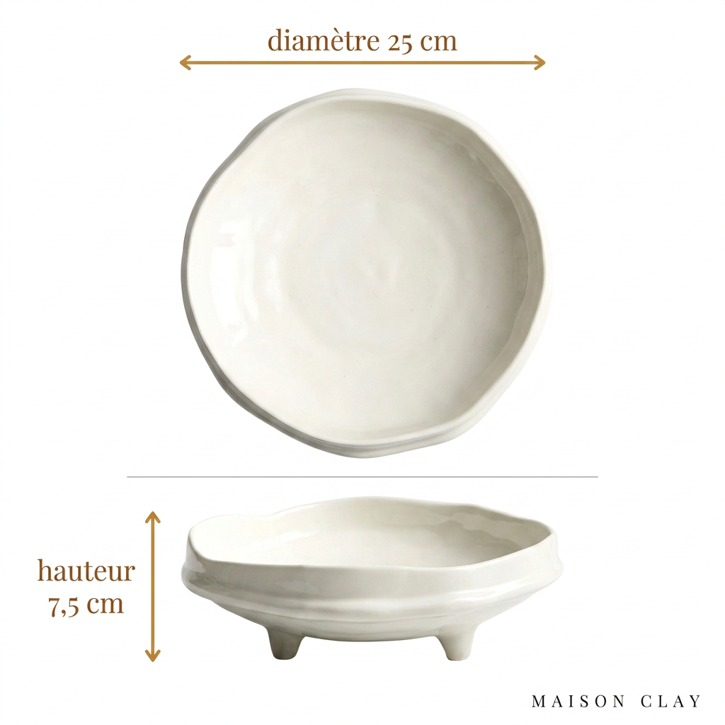 Assiette Eléanore