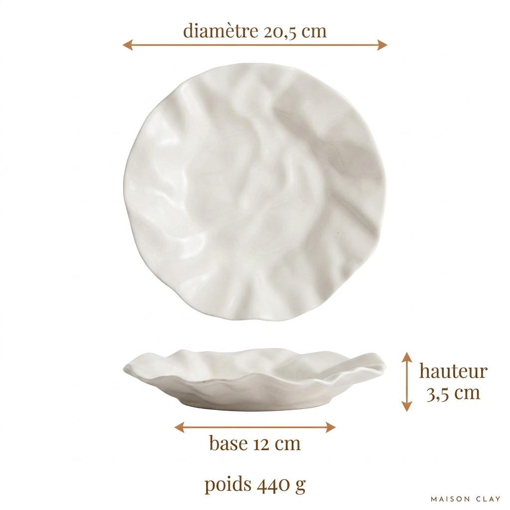 Assiette Adèle - Moment créatif