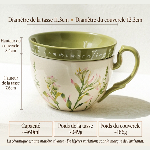 Tasse Iris - moment chaleureux